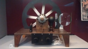 One of John Logie Baird's experimental television models.