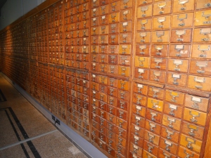 A large section of the Répertoire bibliographique universel.