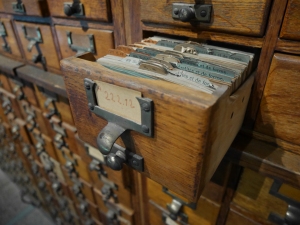 Perhaps surprisingly, each individual drawer can be opened to reveal its original contents.